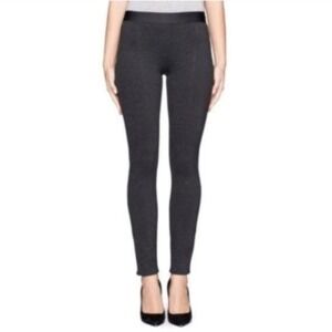 J. Crew NWT -199 Pixie Ponte Pants Charcoal Grey Slim Leg Back Zip 31090 Size 10